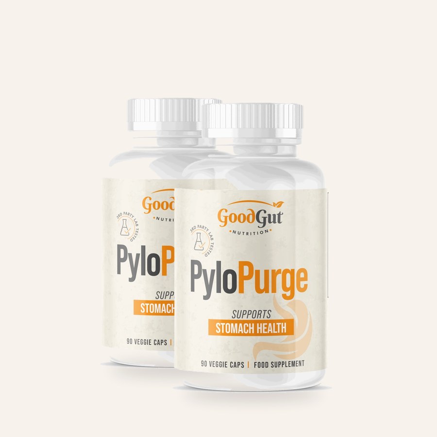 2 bottles of GoodGut PyloPurge