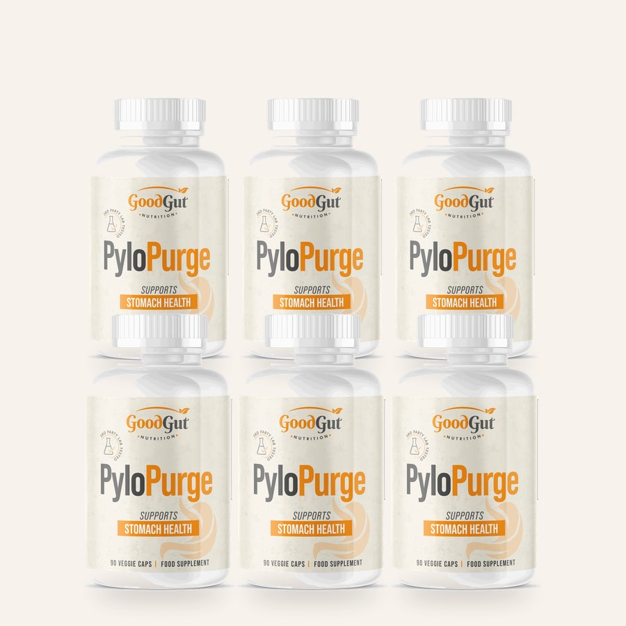6 bottles of GoodGut PyloPurge